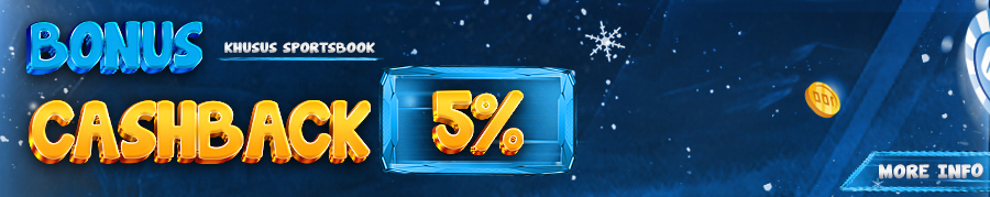 BONUS CASHBACK 5%